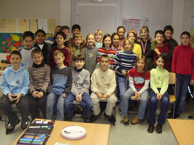 Klasse 5a am letzten Schultag des Jahres 2005