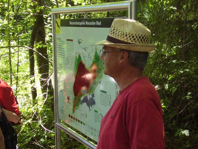 Franz Renner, Mitarbeiter des Naturschutzzentrums Bad Wurzach 