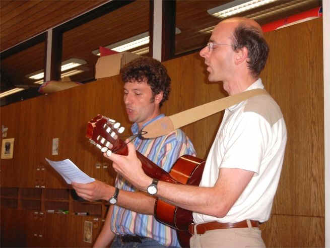 Martin Romer (links) und Martin Kennel (rechts)